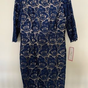Blue Lace Dress